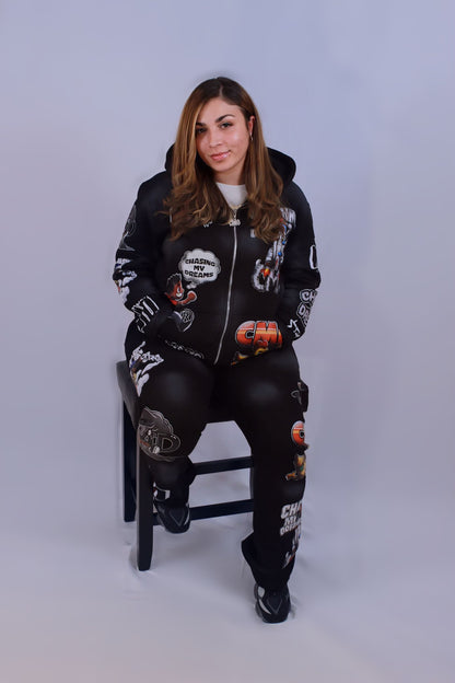 Hustle Harder Sweatsuit